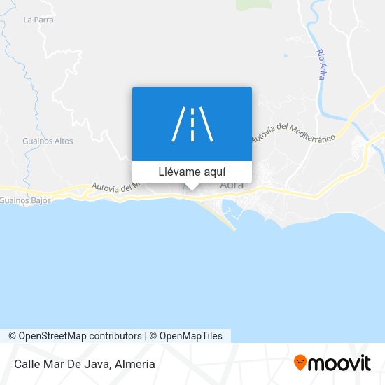 Mapa Calle Mar De Java