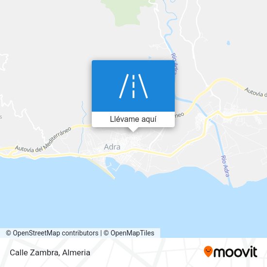 Mapa Calle Zambra