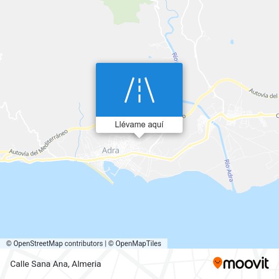 Mapa Calle Sana Ana