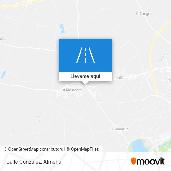 Mapa Calle González