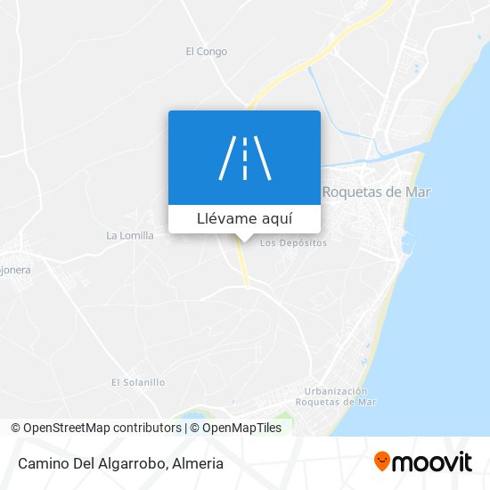 Mapa Camino Del Algarrobo