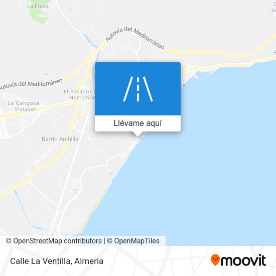 Mapa Calle La Ventilla