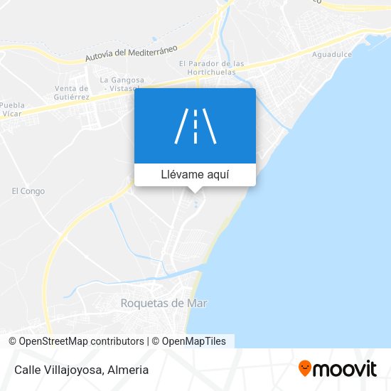 Mapa Calle Villajoyosa