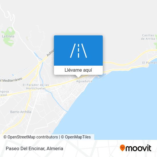 Mapa Paseo Del Encinar
