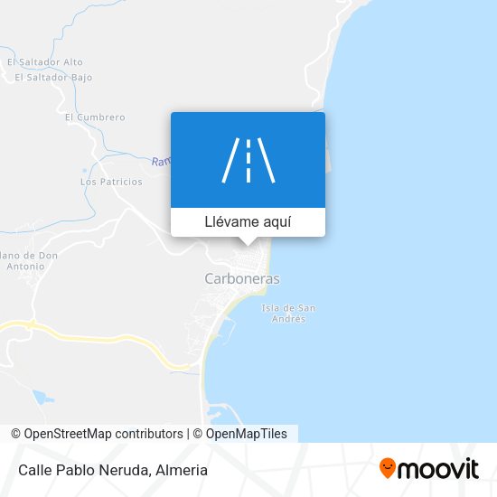 Mapa Calle Pablo Neruda