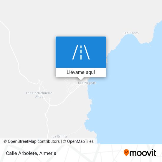Mapa Calle Arbolete