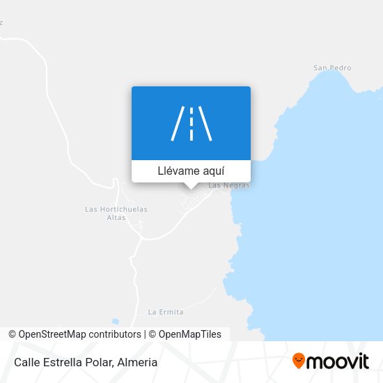 Mapa Calle Estrella Polar