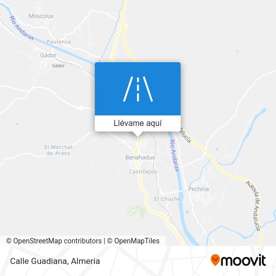 Mapa Calle Guadiana