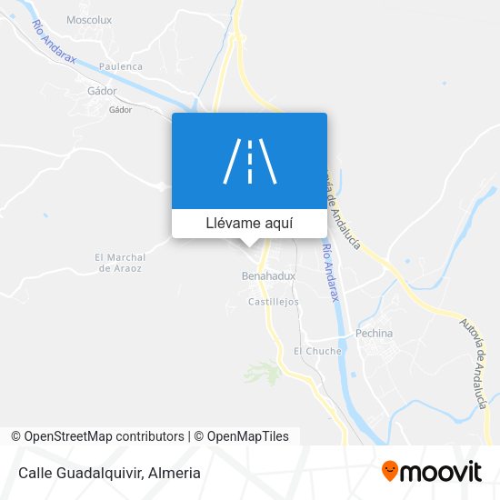 Mapa Calle Guadalquivir