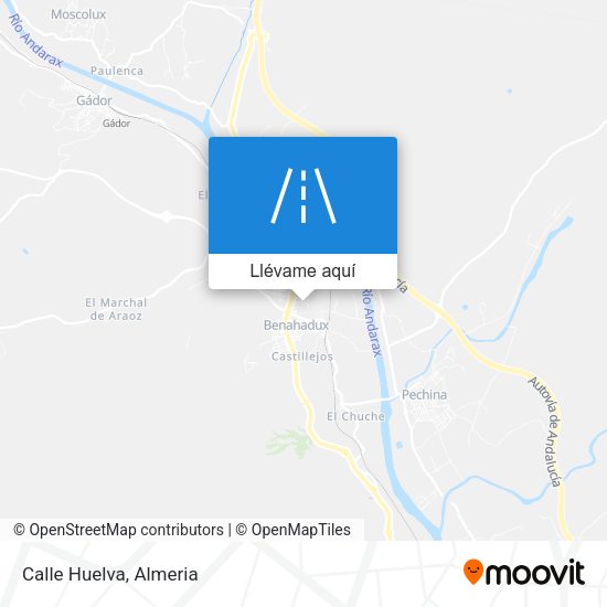 Mapa Calle Huelva