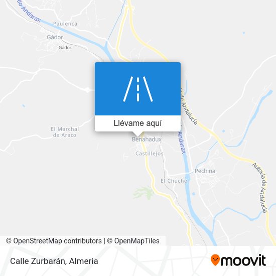 Mapa Calle Zurbarán