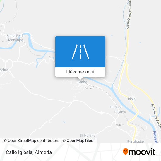 Mapa Calle Iglesia