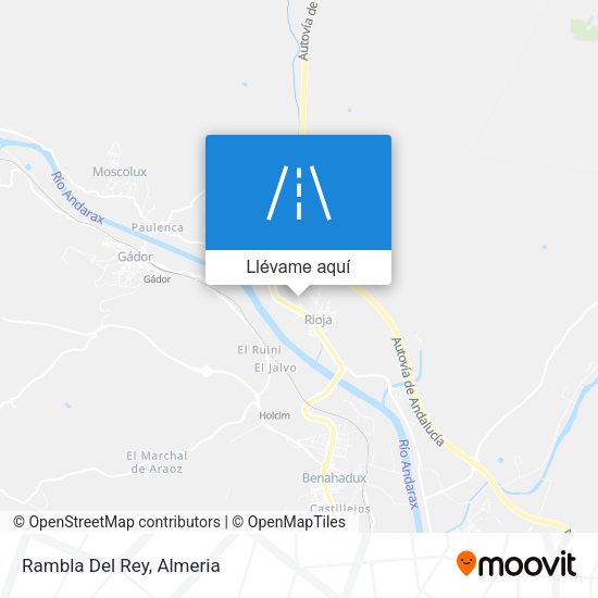 Mapa Rambla Del Rey