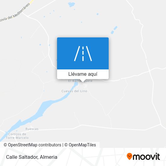 Mapa Calle Saltador