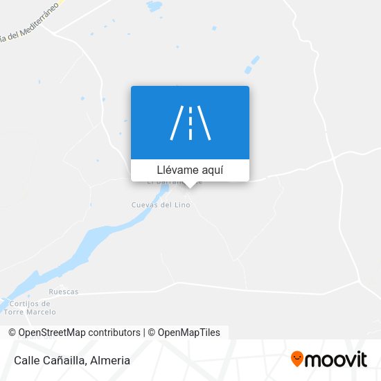 Mapa Calle Cañailla
