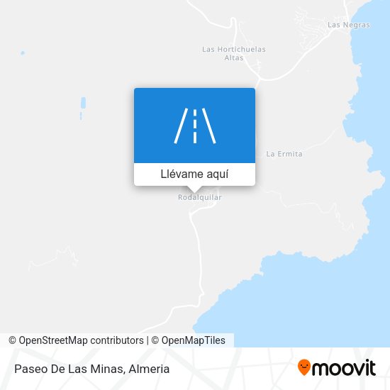 Mapa Paseo De Las Minas