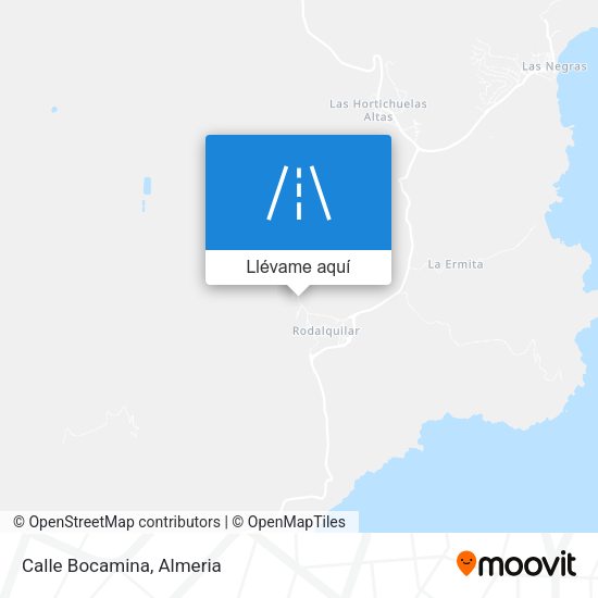 Mapa Calle Bocamina