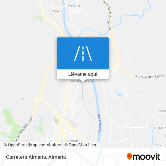 Mapa Carretera Almería