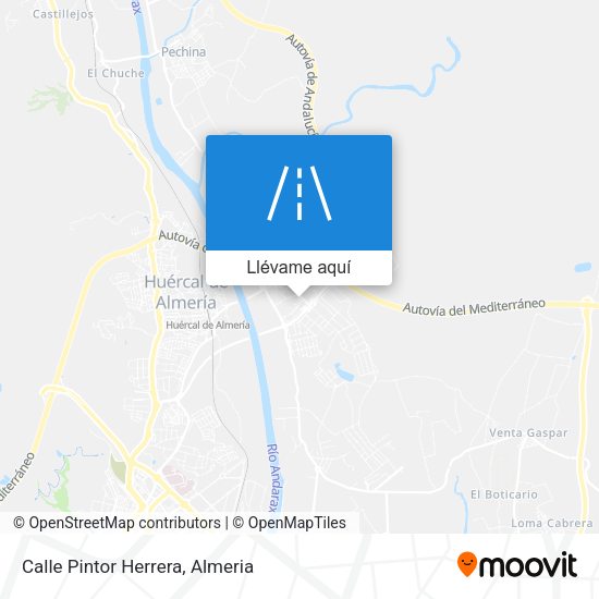 Mapa Calle Pintor Herrera