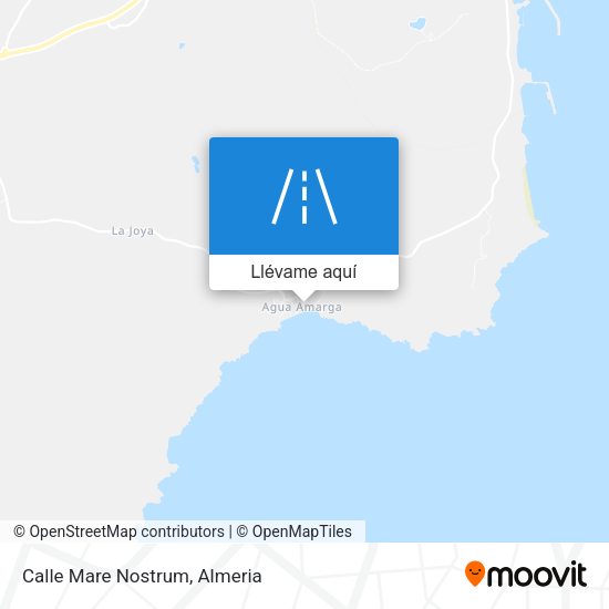 Mapa Calle Mare Nostrum
