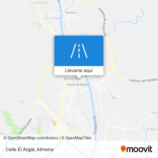 Mapa Calle El Argar