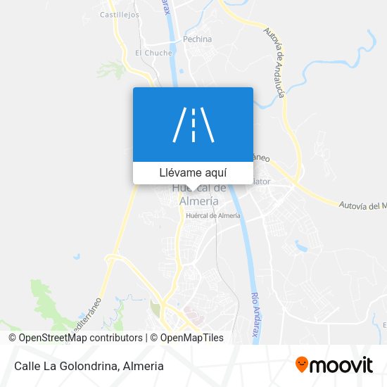 Mapa Calle La Golondrina