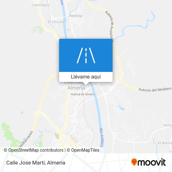 Mapa Calle Jose Martí