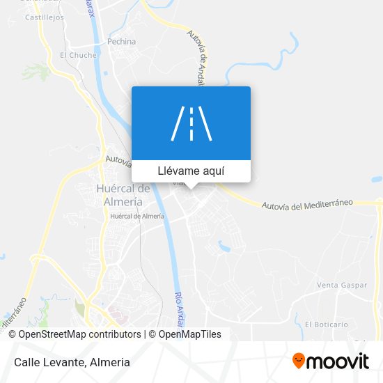 Mapa Calle Levante
