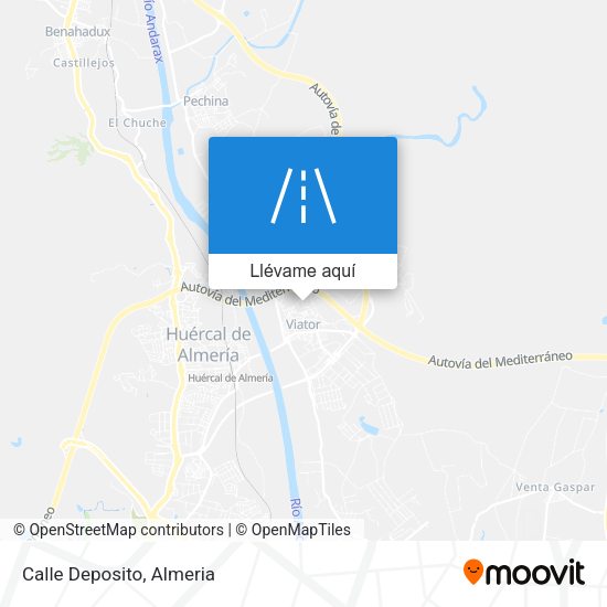 Mapa Calle Deposito