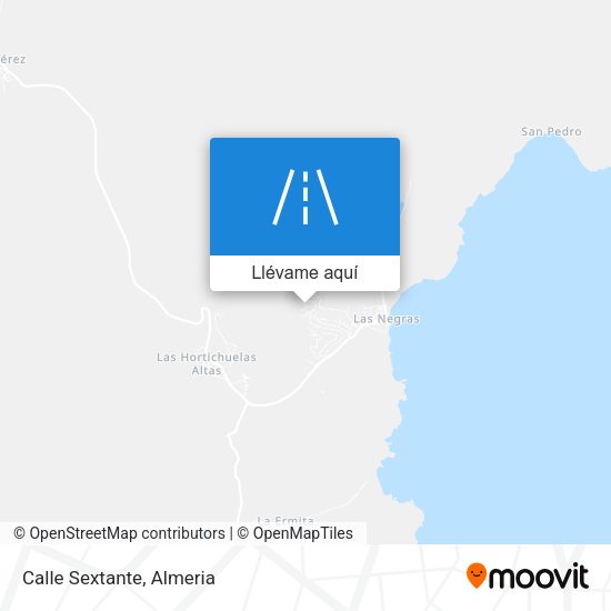 Mapa Calle Sextante
