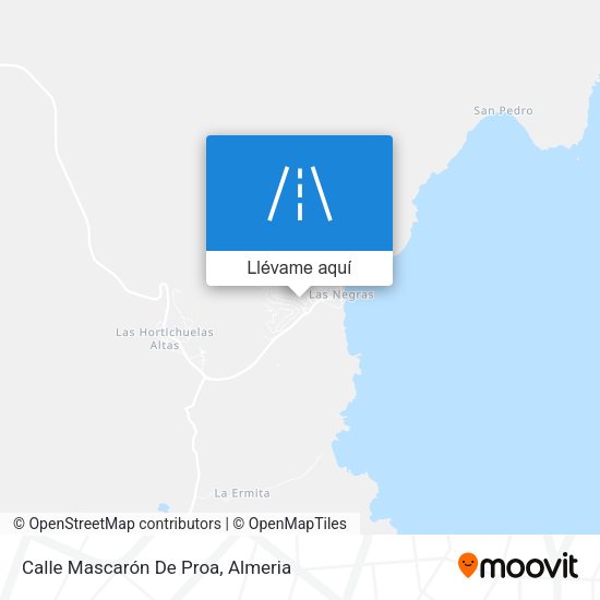 Mapa Calle Mascarón De Proa