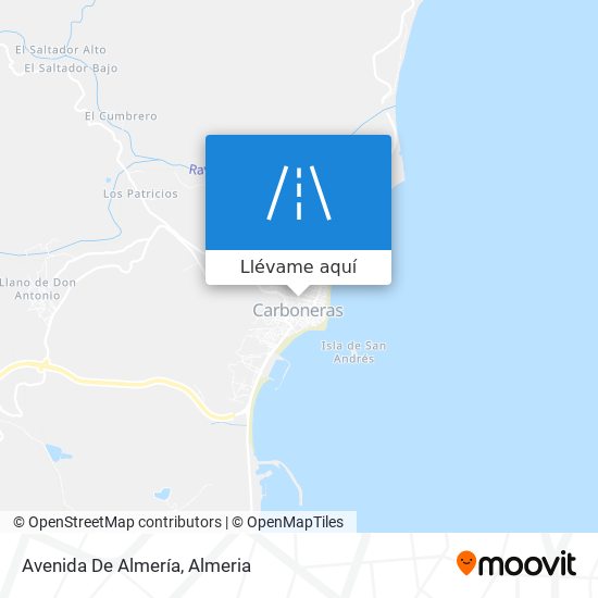 Mapa Avenida De Almería