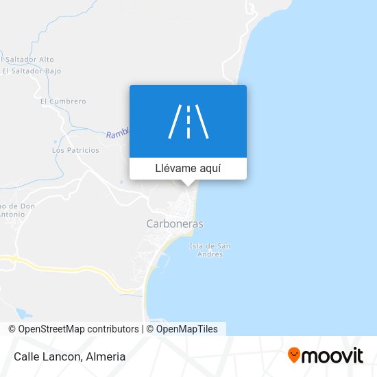 Mapa Calle Lancon