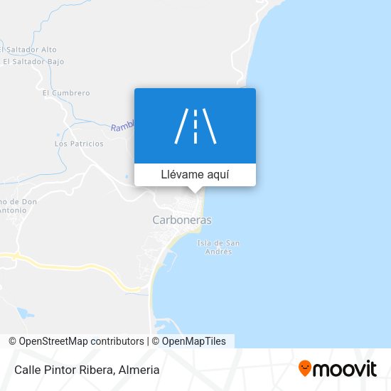 Mapa Calle Pintor Ribera