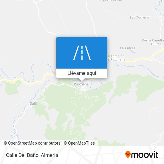 Mapa Calle Del Baño
