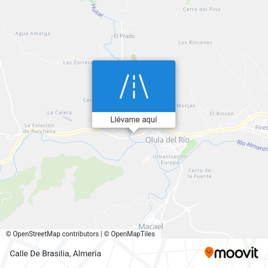 Mapa Calle De Brasilia