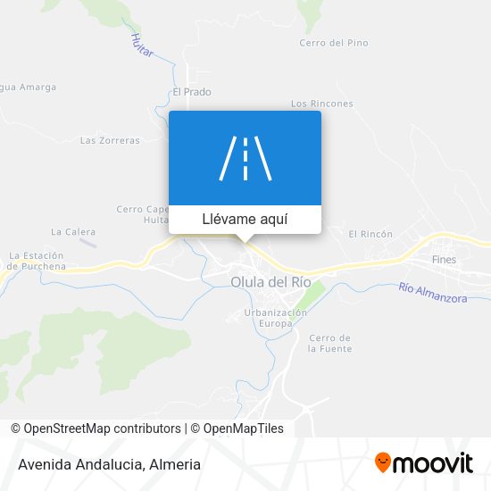 Mapa Avenida Andalucia