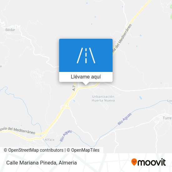 Mapa Calle Mariana Pineda