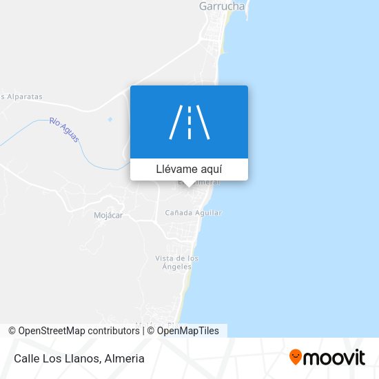 Mapa Calle Los Llanos