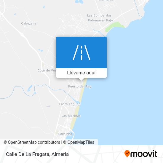 Mapa Calle De La Fragata