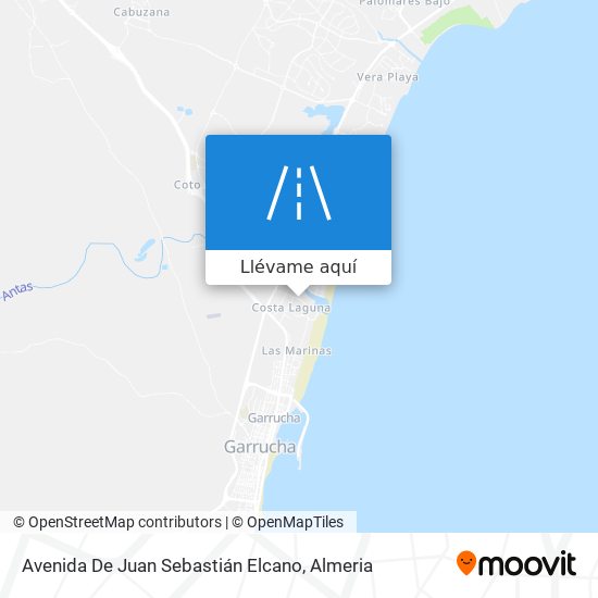 Mapa Avenida De Juan Sebastián Elcano