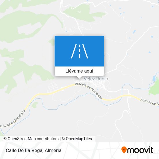 Mapa Calle De La Vega