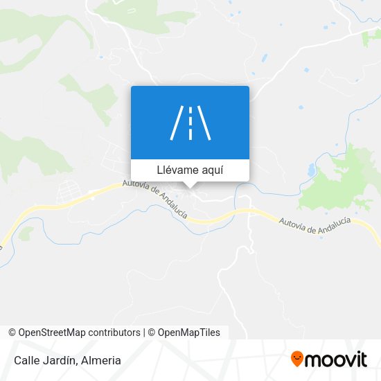 Mapa Calle Jardín