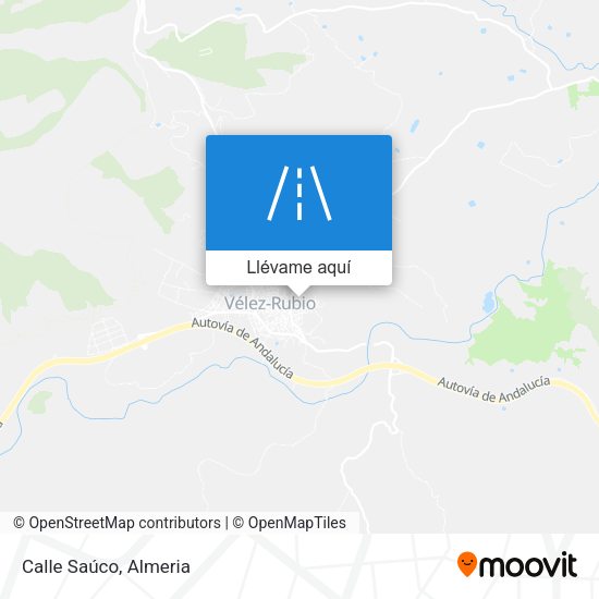 Mapa Calle Saúco