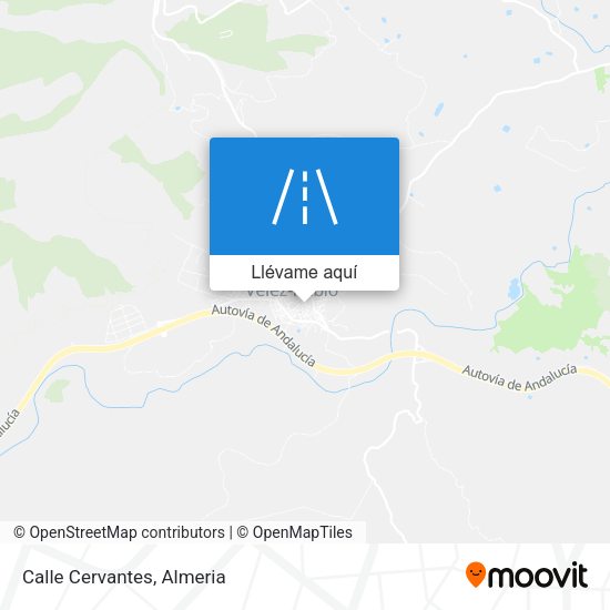 Mapa Calle Cervantes