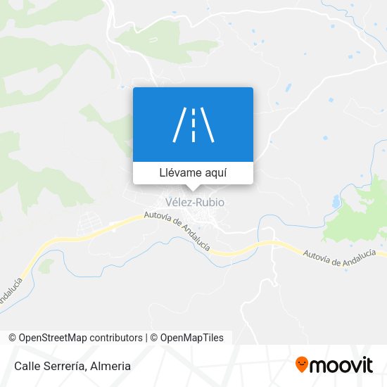 Mapa Calle Serrería