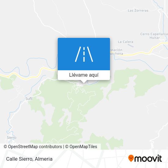 Mapa Calle Sierro