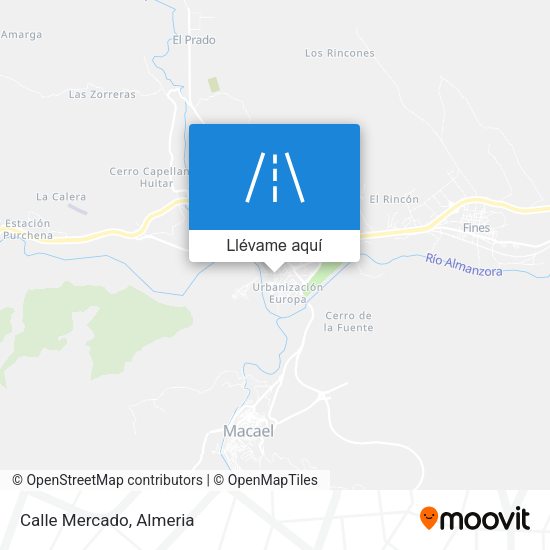 Mapa Calle Mercado