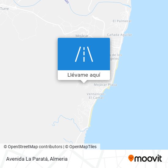 Mapa Avenida La Paratá
