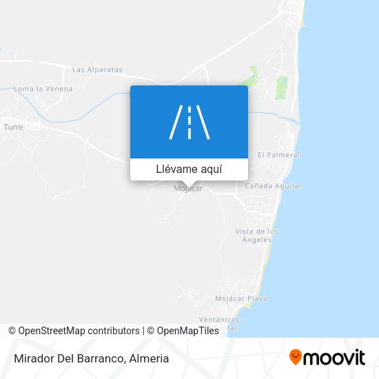 Mapa Mirador Del Barranco